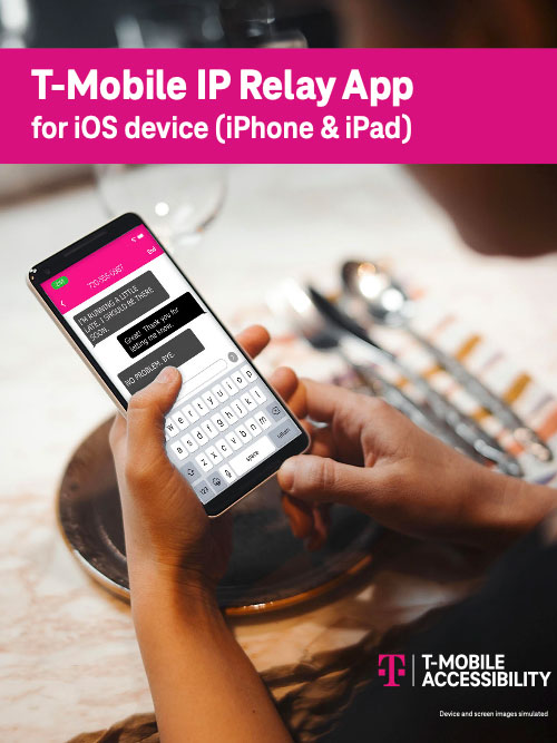 T-Mobile IP Relay App for iPhone & iPad
